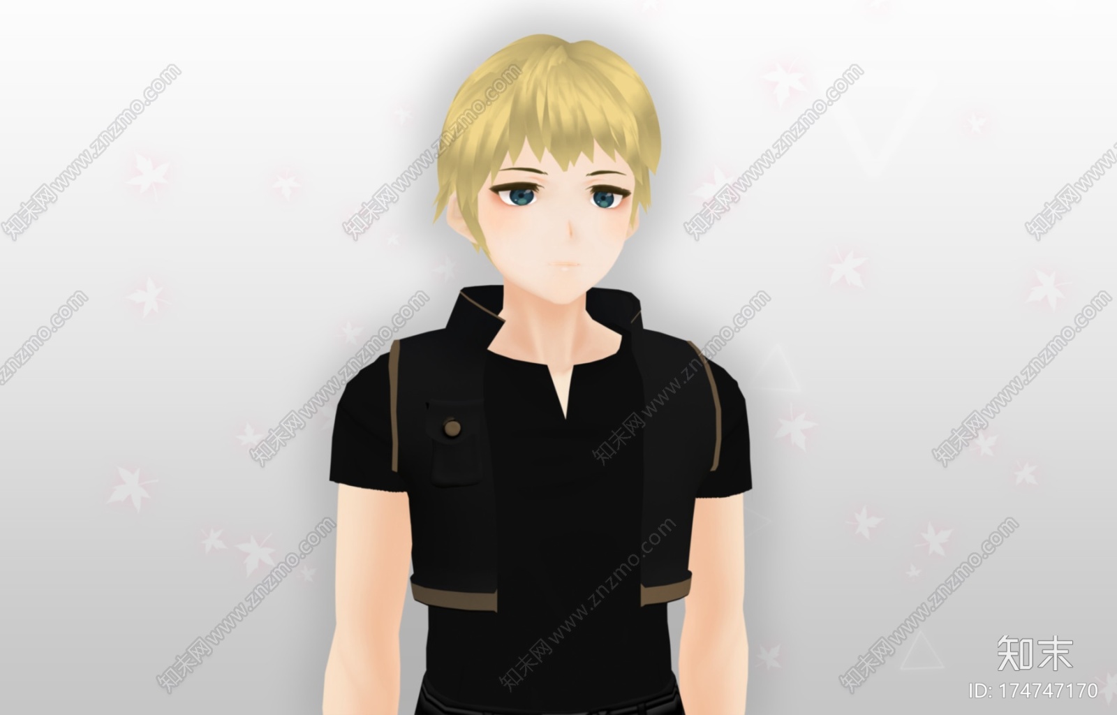 Satomi原始-CG模型下载【ID:174747170】