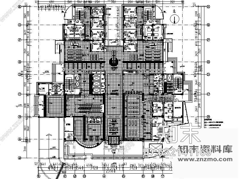 施工图上海某肝胆外科医院室内装修图cad施工图下载【ID:632141169】