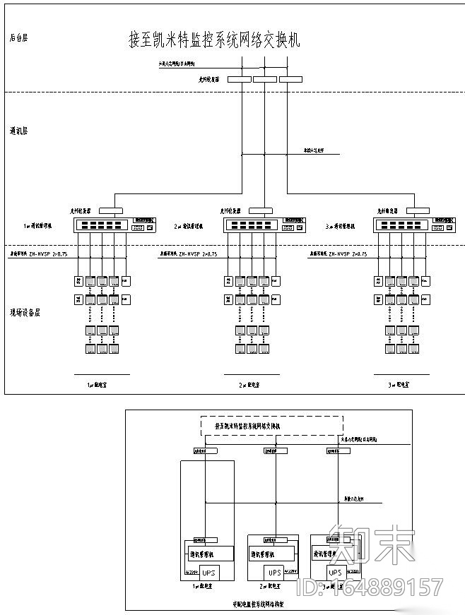 住宅楼项目开闭所施工图cad施工图下载【ID:164889157】