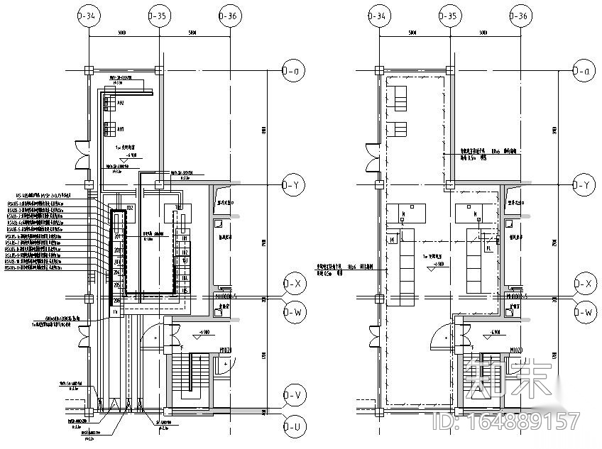 住宅楼项目开闭所施工图cad施工图下载【ID:164889157】