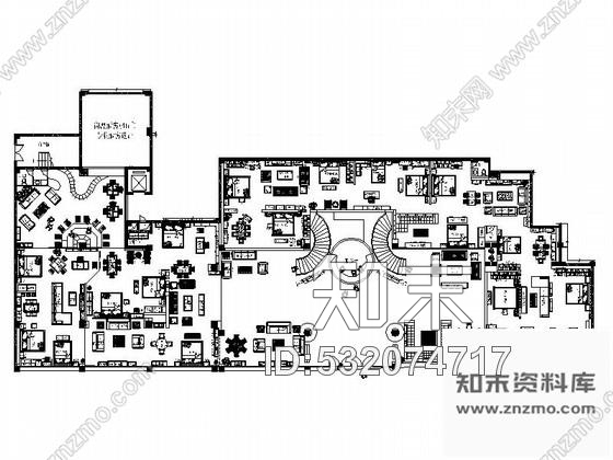 施工图福建胡桃及黄金柚系列家具店室内装修图施工图下载【ID:532074717】