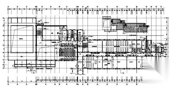 淮阴某师范学校五层教学楼建筑施工图cad施工图下载【ID:151568173】