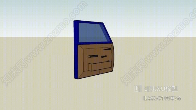 车门SU模型下载【ID:936109074】