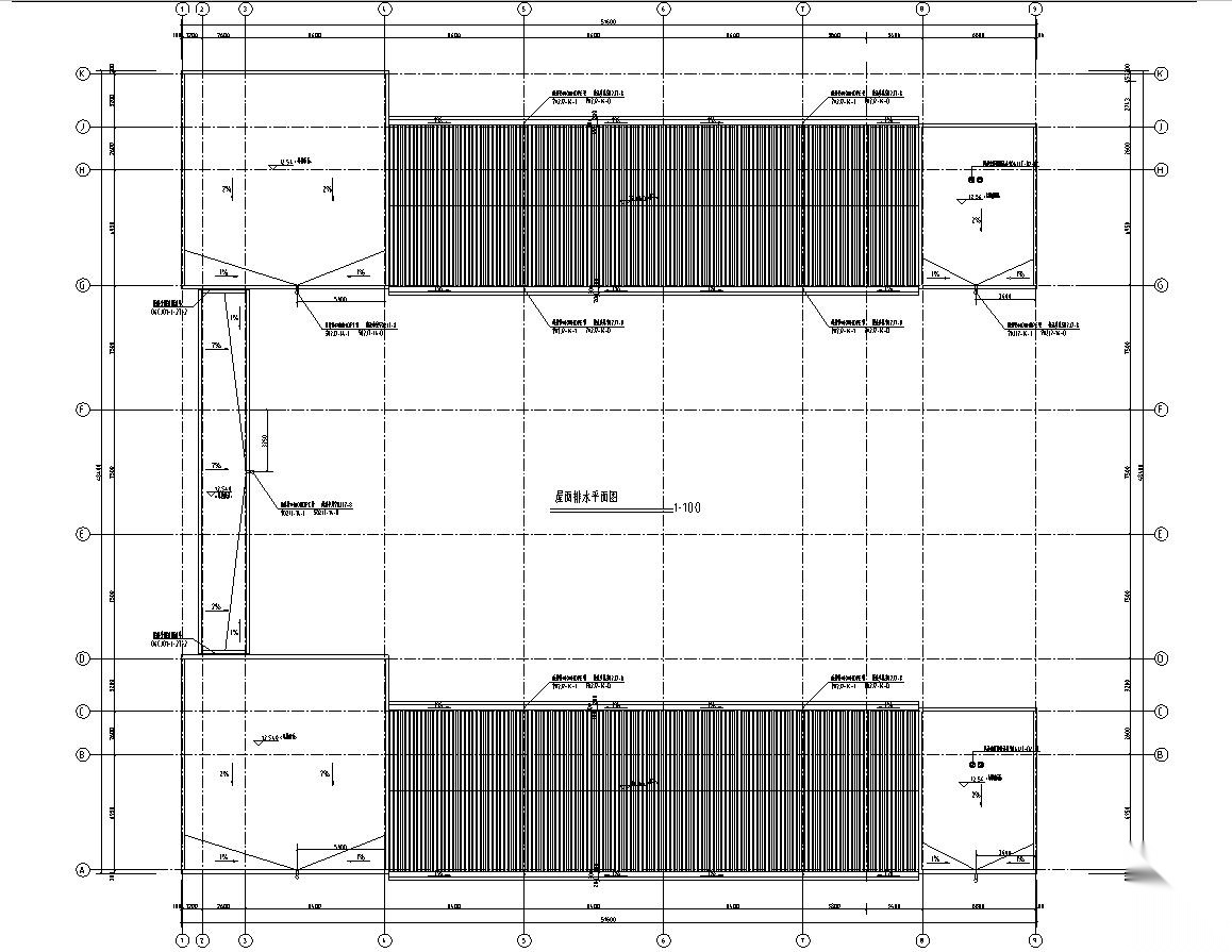 [宁夏]三层框架小学施工图（教学楼、食堂、综合楼等全...施工图下载【ID:151550178】