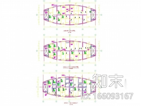 [系列五]大底盘多塔复杂结构大型超高层综合体结构施工图...施工图下载【ID:166093167】