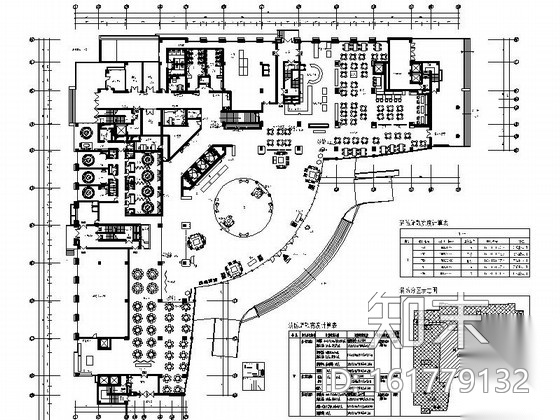 [广东]千年古郡典雅欧式五星级标准高级商务酒店装修施...cad施工图下载【ID:161779132】