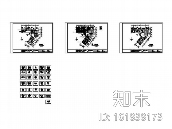 [南京]某办公楼装修图纸cad施工图下载【ID:161838173】