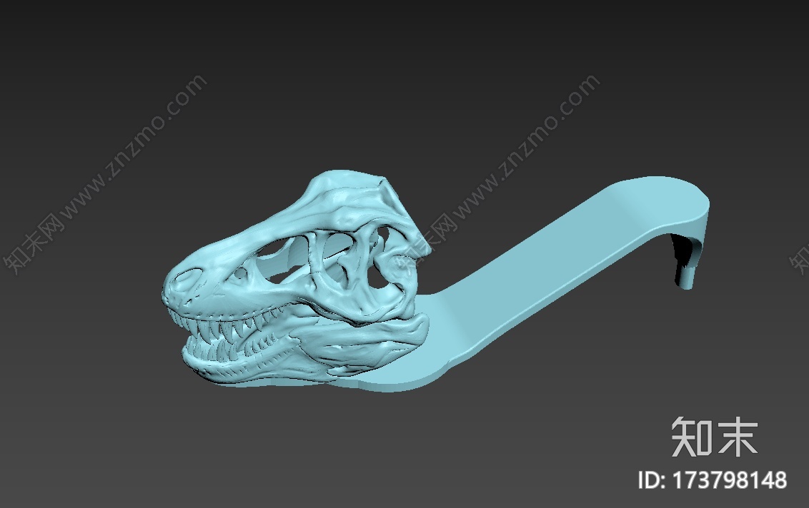 霸王龙凉拖鞋3d打印模型下载【ID:173798148】