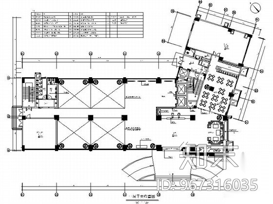 [深圳]某集团现代风办公大楼室内装修图（含效果）cad施工图下载【ID:967316035】