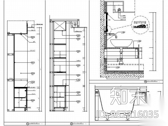 [深圳]某集团现代风办公大楼室内装修图（含效果）cad施工图下载【ID:967316035】