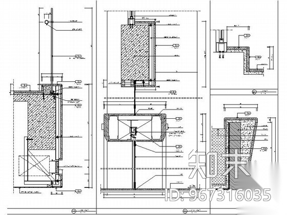 [深圳]某集团现代风办公大楼室内装修图（含效果）cad施工图下载【ID:967316035】