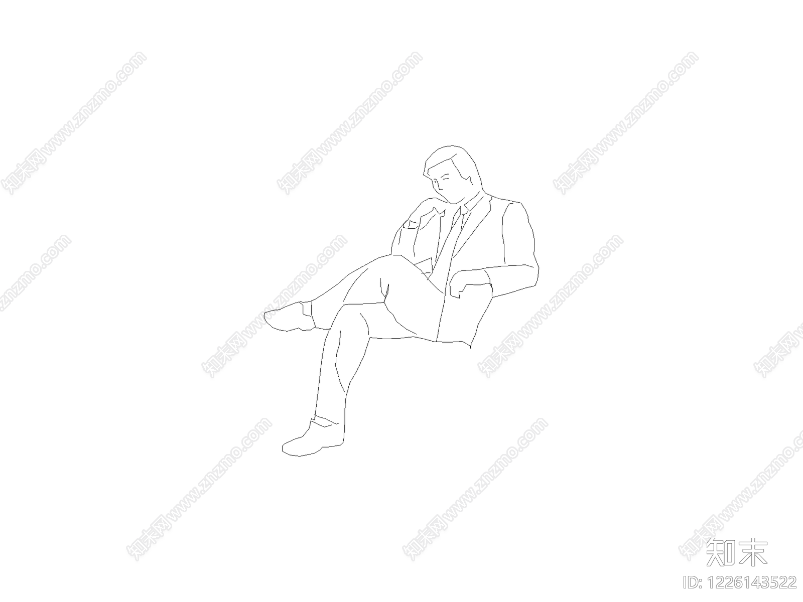 人物cad施工图下载【ID:1226143522】