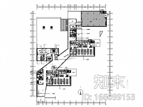 [南京]原创设计国家甲级建筑研究院现代办公楼装修施工...cad施工图下载【ID:166039153】