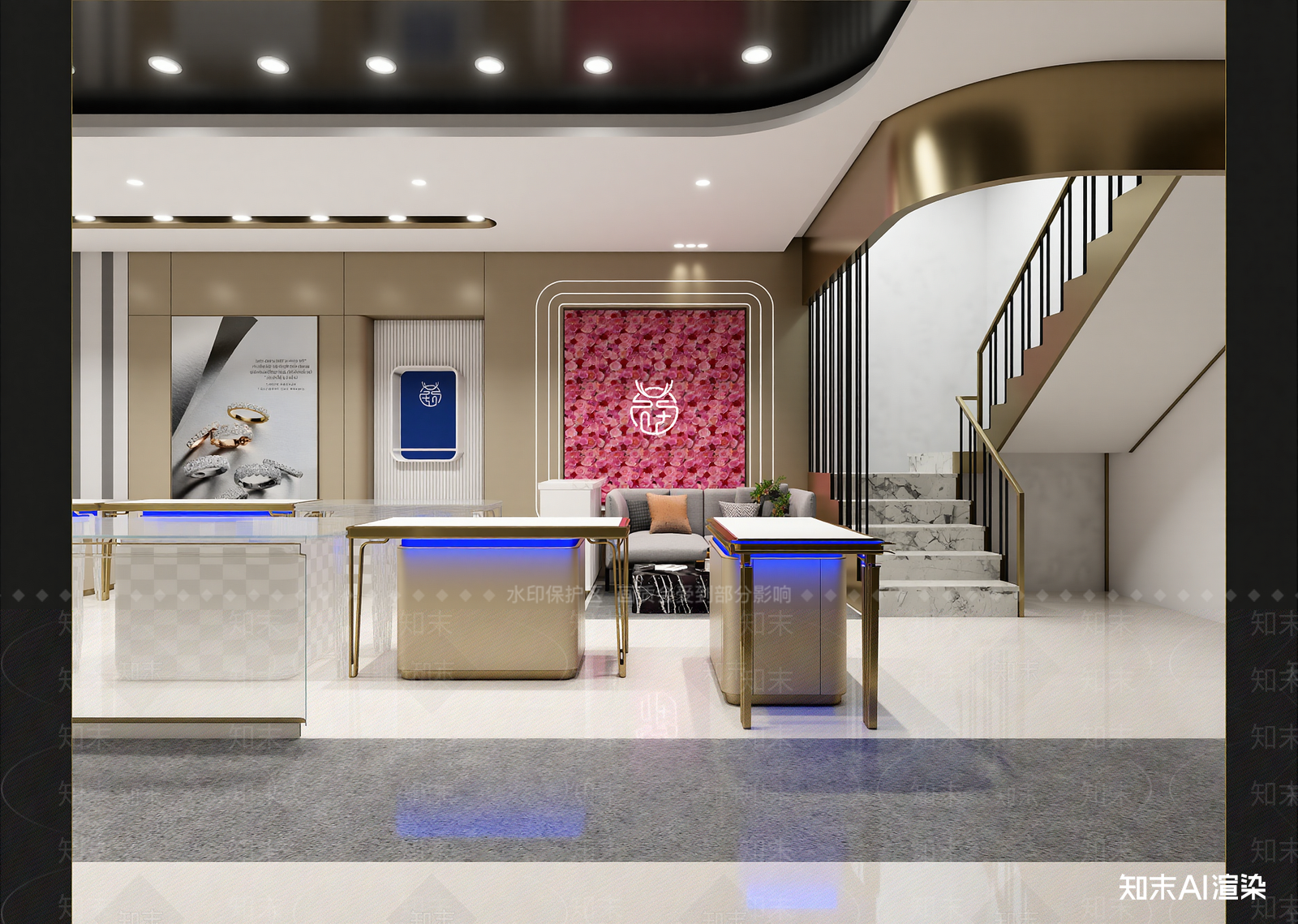 现代其他展厅3D模型下载【ID:1214778766】