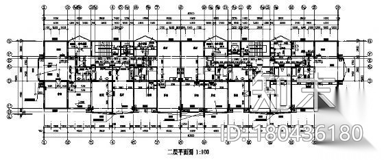 某九层度假公寓建筑方案图cad施工图下载【ID:149852110】