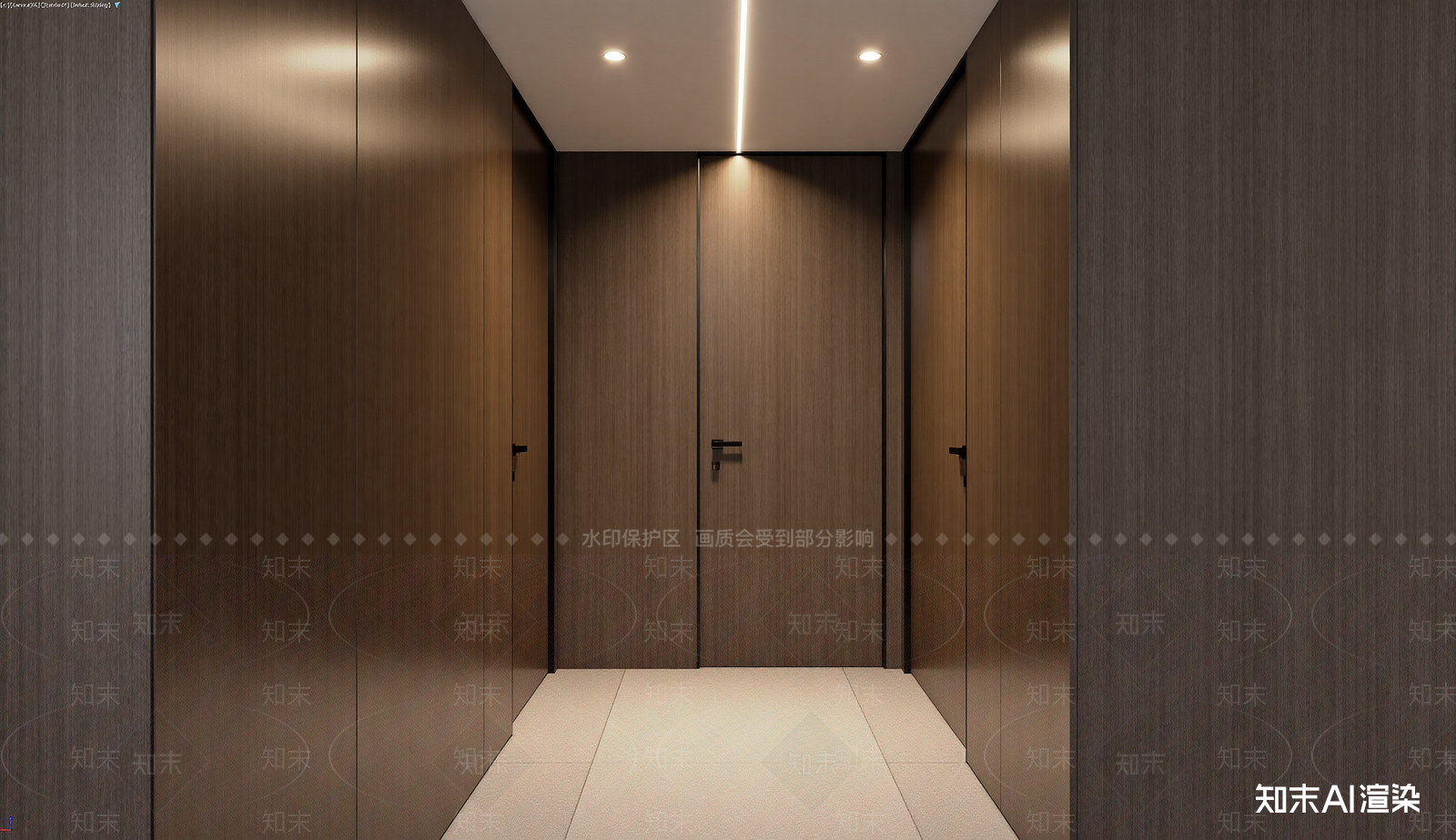 现代玄关3D模型下载【ID:1221876430】