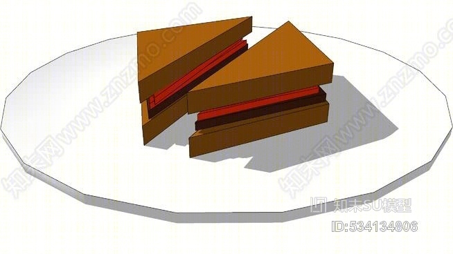 3D食品3SU模型下载【ID:534134806】