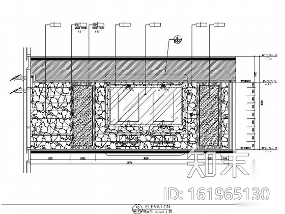 [深圳]某国际大酒店总统套房施工图cad施工图下载【ID:161965130】