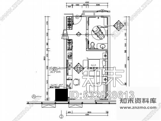 施工图河北某五星级豪华酒店无障碍房室内装修施工图施工图下载【ID:532028613】