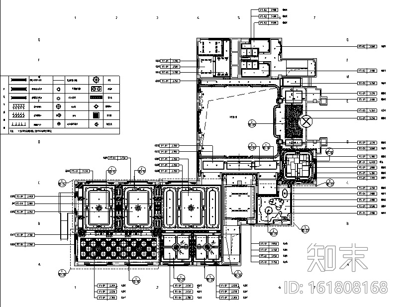 [安徽]翡翠湖碧水苑会所空间设计施工图（附效果图）cad施工图下载【ID:161808168】