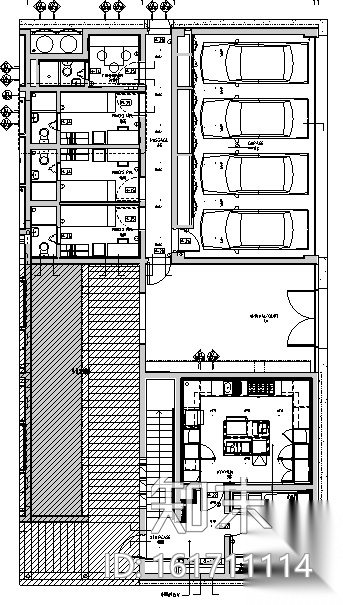 [上海]养云安缦酒店空间设计施工图（附效果图）cad施工图下载【ID:161711114】