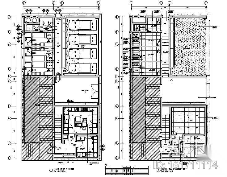 [上海]养云安缦酒店空间设计施工图（附效果图）cad施工图下载【ID:161711114】