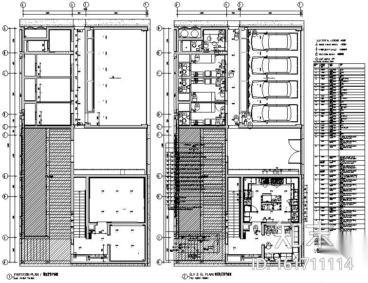 [上海]养云安缦酒店空间设计施工图（附效果图）cad施工图下载【ID:161711114】