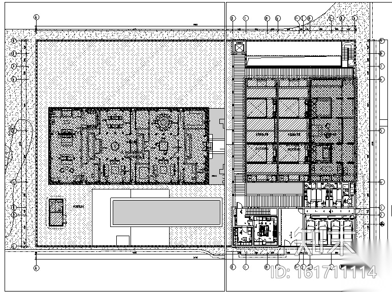 [上海]养云安缦酒店空间设计施工图（附效果图）cad施工图下载【ID:161711114】