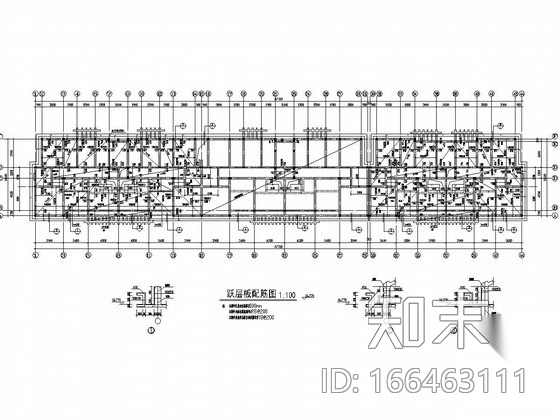 六层带半地下室砖混结构住宅结构施工图cad施工图下载【ID:166463111】