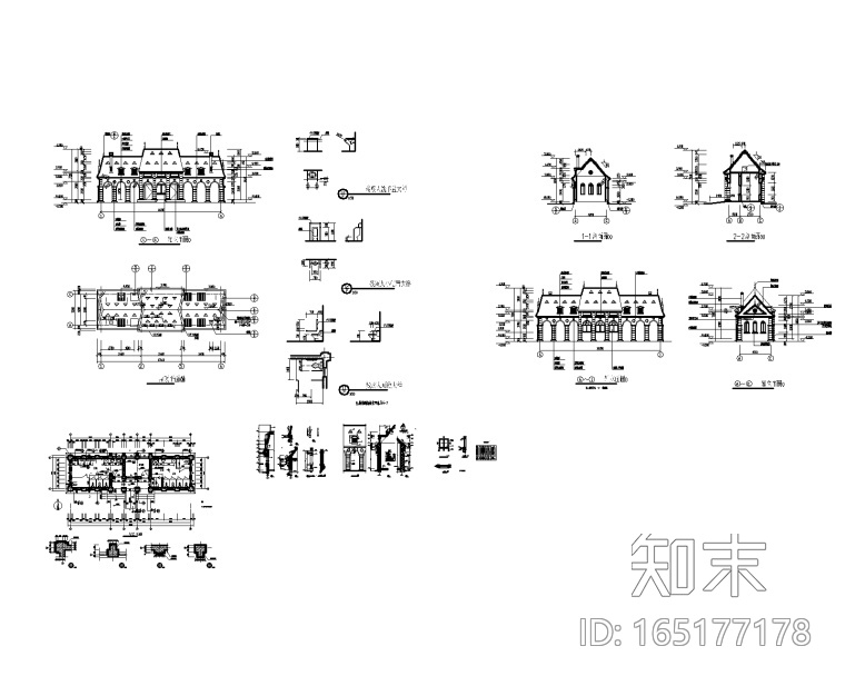 20套公共卫生间厕所建筑施工图下载【ID:165177178】