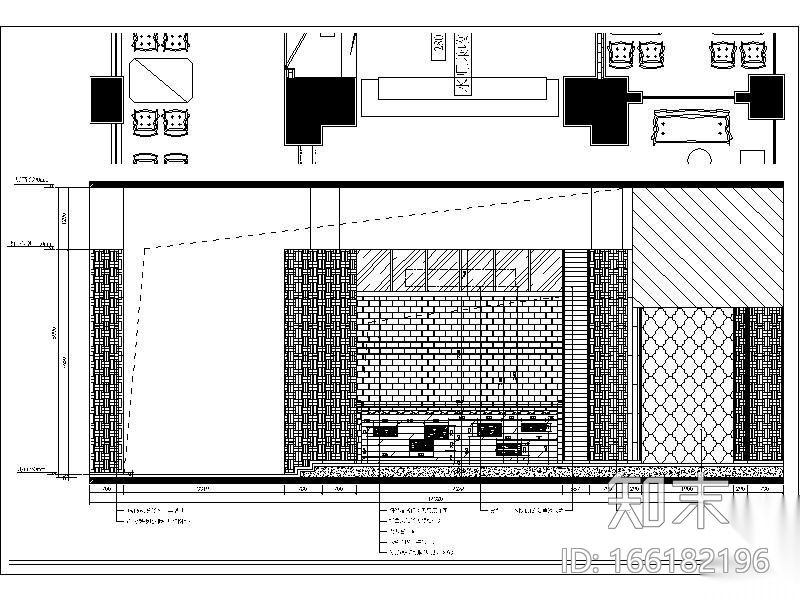 [浙江]慢生活音乐主题餐厅设计施工图（含效果图）施工图下载【ID:166182196】