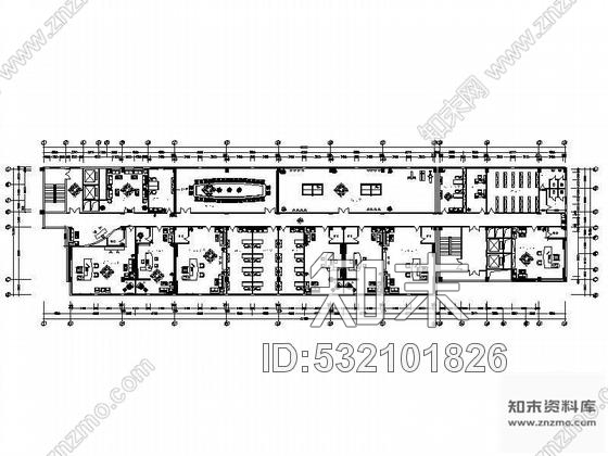 施工图盐业集团公司室内装饰图cad施工图下载【ID:532101826】