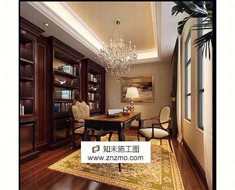 大师效果图带施工图cad施工图下载【ID:36888867】