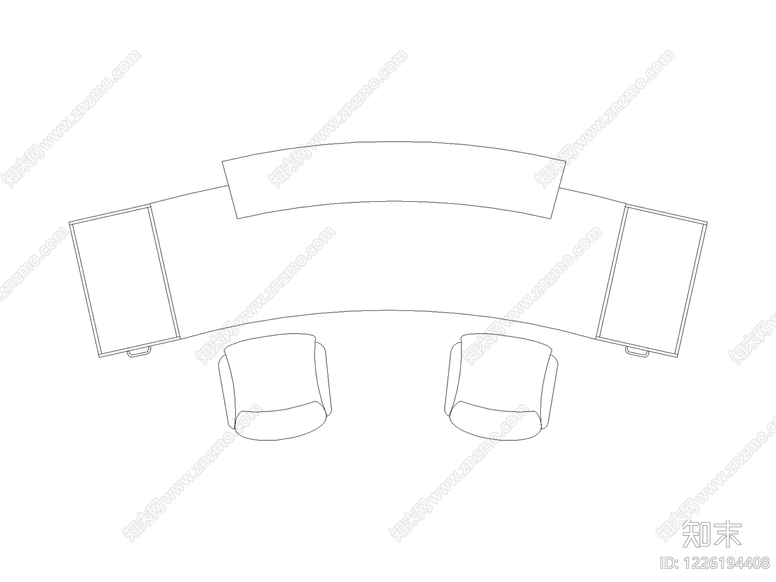 椅子CAD图纸