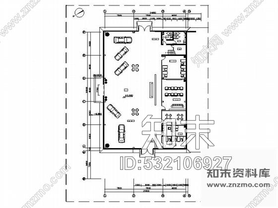 施工图沈阳世界专业汽车生产商之一4S店展厅设计施工图含水暖图施工图下载【ID:532106927】
