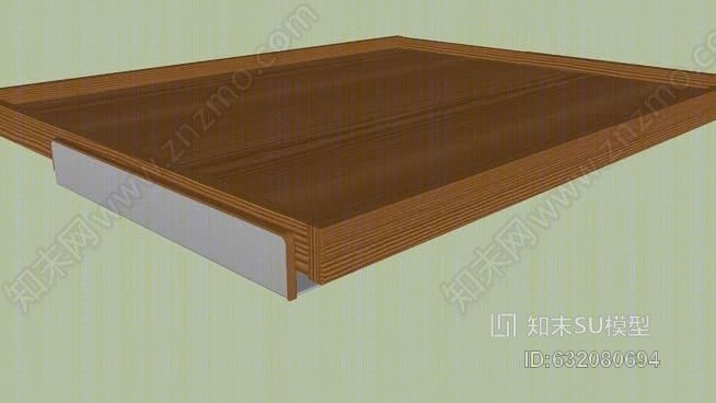 KOMPLEMENT橡木拉出托盘68x55.9x16厘米SU模型下载【ID:632080694】
