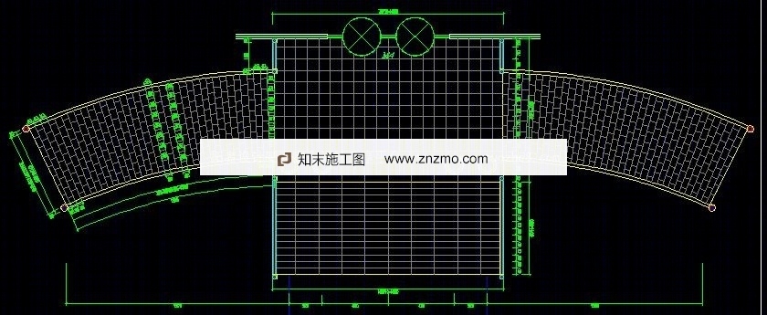 某市地税局附属用房外墙石材干挂幕墙施工图施工图下载【ID:36942967】