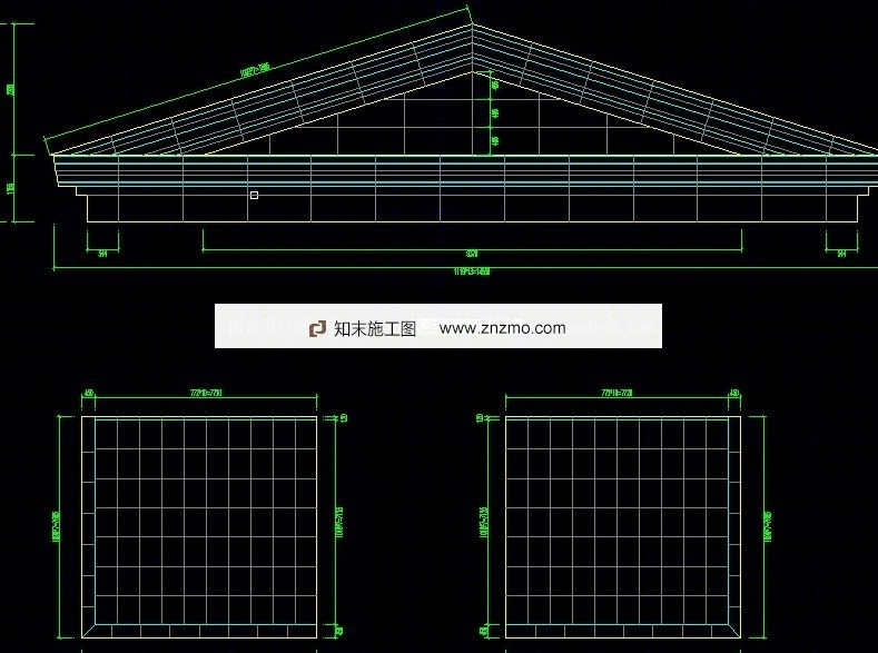 某市地税局附属用房外墙石材干挂幕墙施工图施工图下载【ID:36942967】