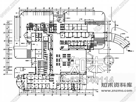 施工图南京现代风格典型花园式三级甲等医院门诊综合楼装修施工图cad施工图下载【ID:632140114】