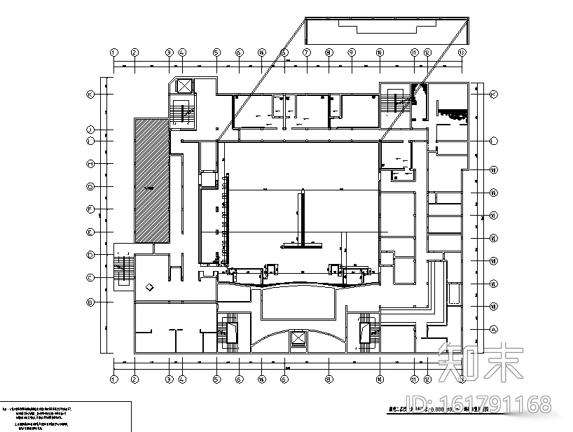 某酒吧空间设计施工图cad施工图下载【ID:161791168】