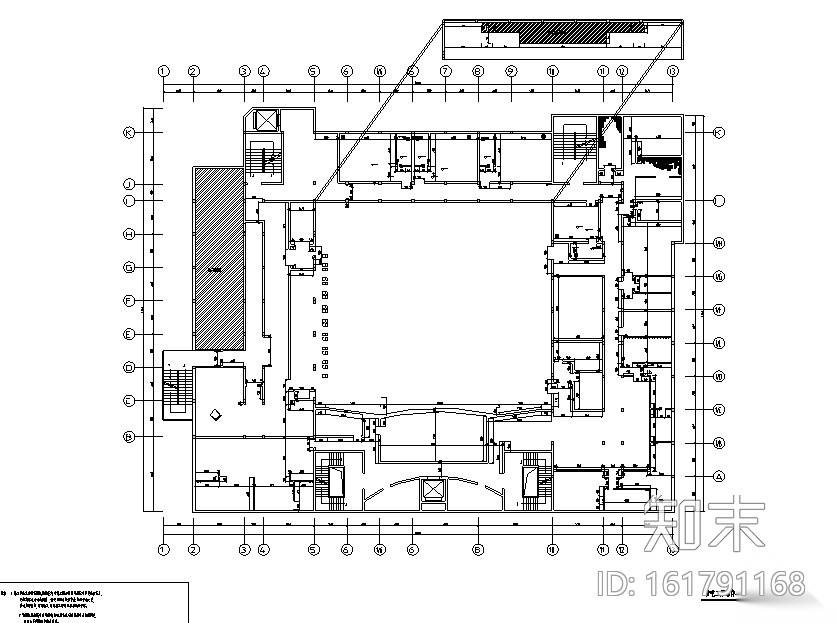 某酒吧空间设计施工图cad施工图下载【ID:161791168】