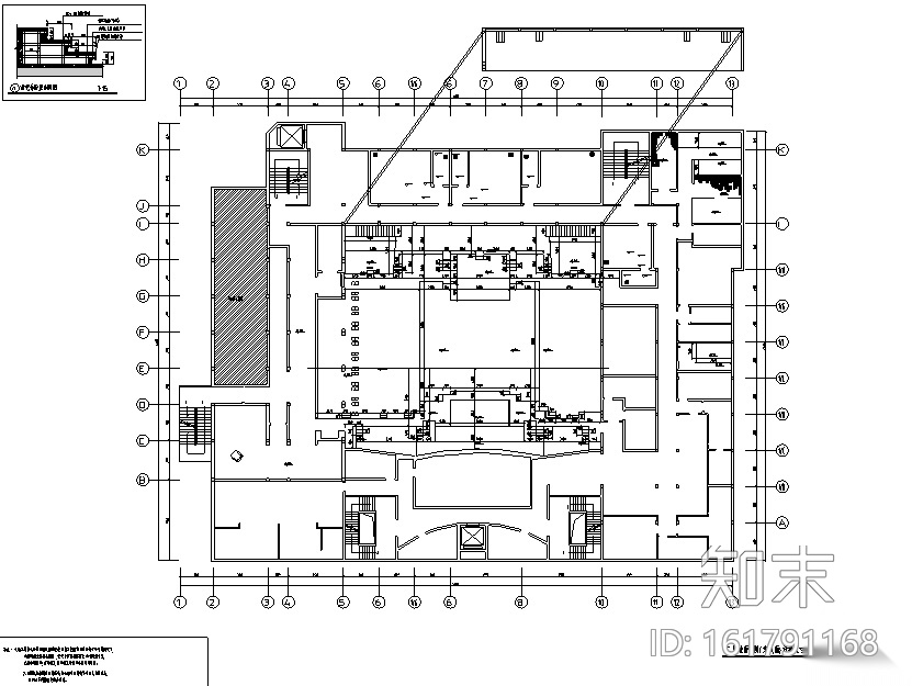 某酒吧空间设计施工图cad施工图下载【ID:161791168】