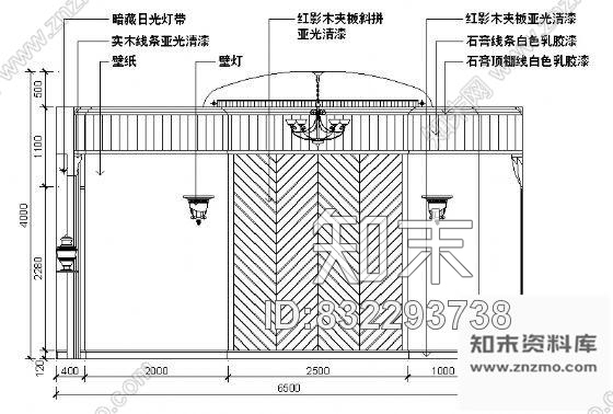 图块/节点餐厅包间立面cad施工图下载【ID:832293738】