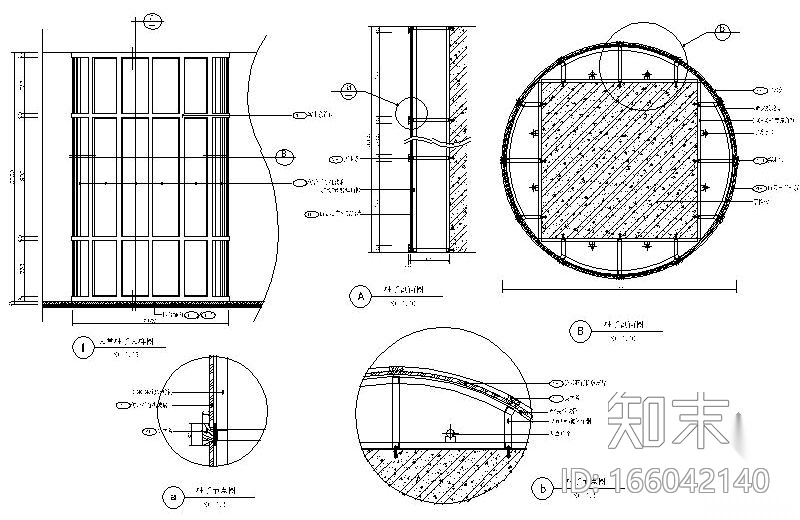 [珠海]1600㎡住客会所施工图施工图下载【ID:166042140】