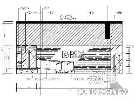 [珠海]1600㎡住客会所施工图cad施工图下载【ID:166042140】