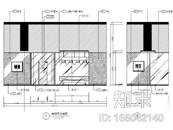 [珠海]1600㎡住客会所施工图cad施工图下载【ID:166042140】