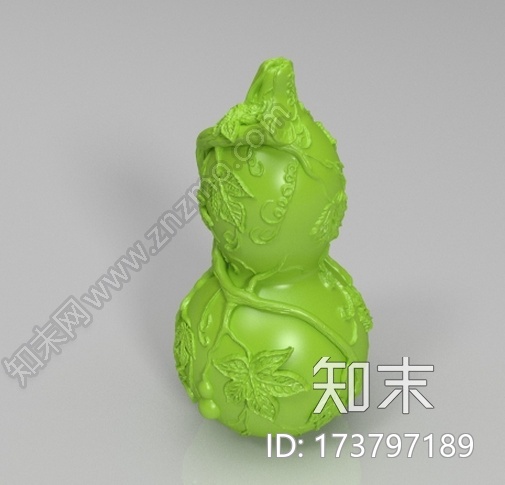 文玩葫芦3d打印模型下载【ID:173797189】