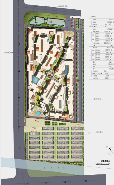 现代风格百联浙江奥特莱斯商业楼建筑设计方案文本（海宁...cad施工图下载【ID:151641174】