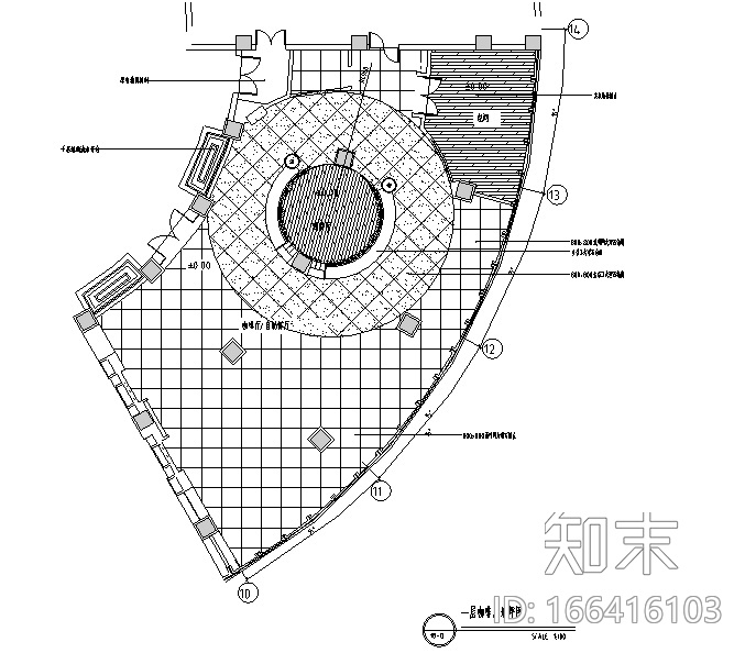 [江苏]时尚主题酒店室内装修图cad施工图下载【ID:166416103】