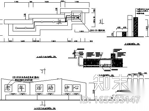 [杭州]老年活动中心景观设计施工图cad施工图下载【ID:165593147】